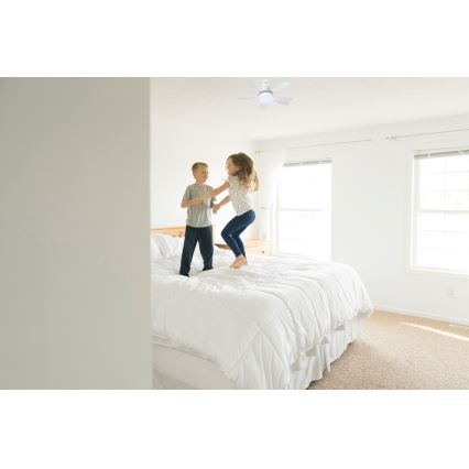 Osram - LED stropni ventilator LESTE s mogućnošću prigušivanja LED/15W/230V 3000/4000/6500K + daljinsko upravljanje