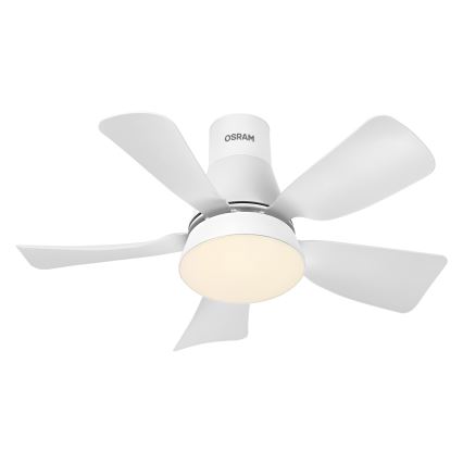 Osram - LED stropni ventilator LESTE s mogućnošću prigušivanja LED/15W/230V 3000/4000/6500K + daljinsko upravljanje