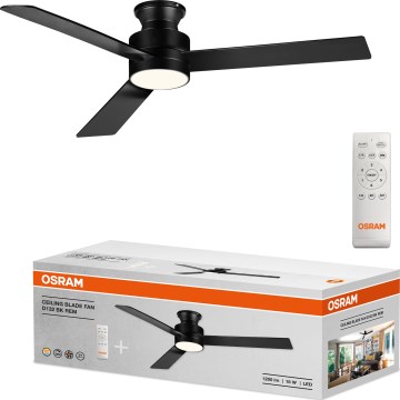 Osram - LED stropni ventilator s prigušivanjem BLADE LED/18W/230V 3000/4000/6000K + daljinski upravljač