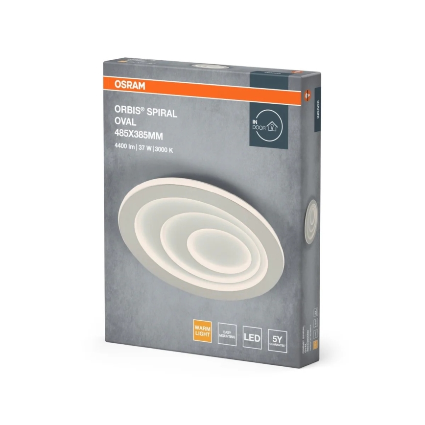 Osram - LED stropno svjetlo ORBIS SPIRAL LED/37W/230V bijelo