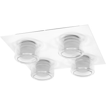 Osram - LED stropno svjetlo za kupaonicu ORBIS FLAME 4xLED/5,5W/230V 3000/4000K IP44 bijelo