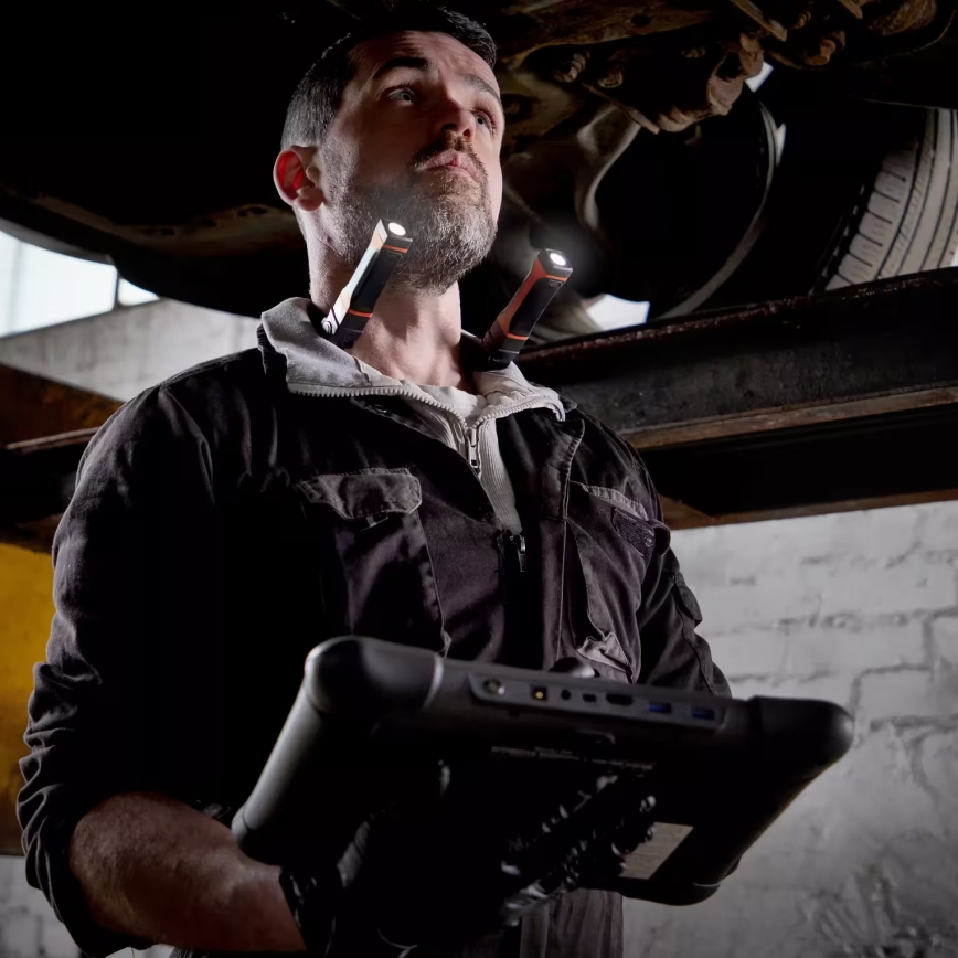 Osram - LED punjiva svjetiljka s mogućnošću prigušivanja LEDINSPECT WEARABLE NECKLIGHT LED/1W/3,7V IP54