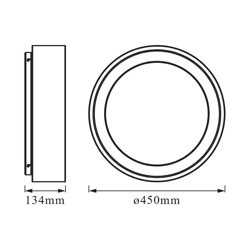 Osram - LED stropna svjetiljka s prigušivanjem SMART+ CYLINDER LED/24W/230V 3000K-6500K Wi-Fi