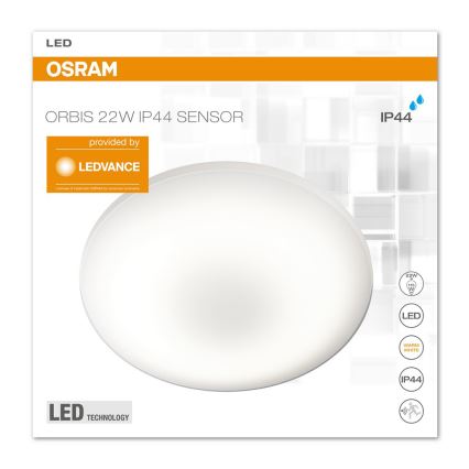 Osram - LED Svjetiljka sa senzorom SILARA LED/22W/230V IP44