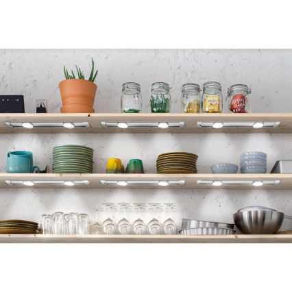 Osram - LED svjetiljka za ispod ormarića s mogućnošću prigušivanja i senzorom pokreta LINEAR MAGNET LED/7W/230V 4000K 40 cm bijela