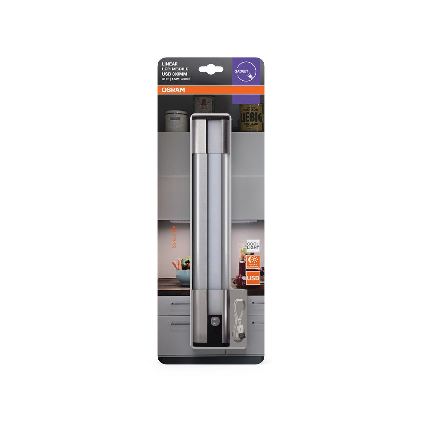 Osram - LED svjetlo ispod ormarića s senzorom MOBILE LED/1,5W/3,7V 1800 mAh