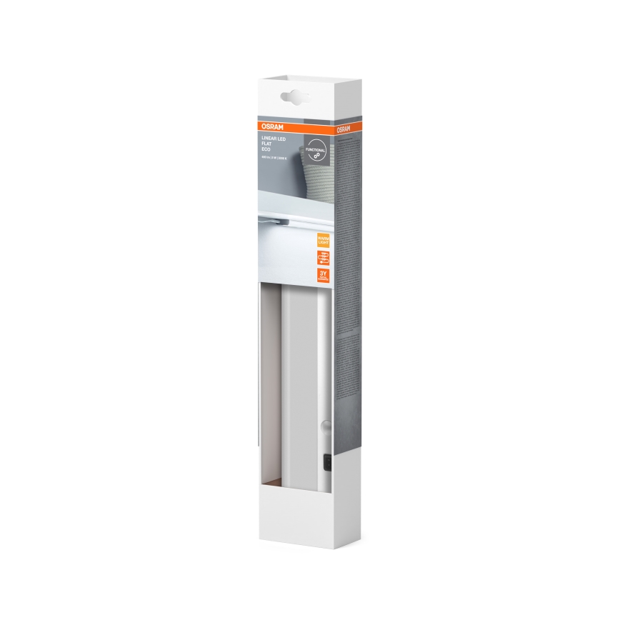 Osram - LED svjetlo za ugradnju ispod ormarića LINEAR LED/6W/230V 3000K 37 cm srebrno