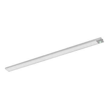 Osram - LED svjetlo za ugradnju ispod ormarića s senzorom pokreta i sumraka LINEAR LED/4W/3,7V 1500 mAh 3000/4000/6500K 60 cm siva
