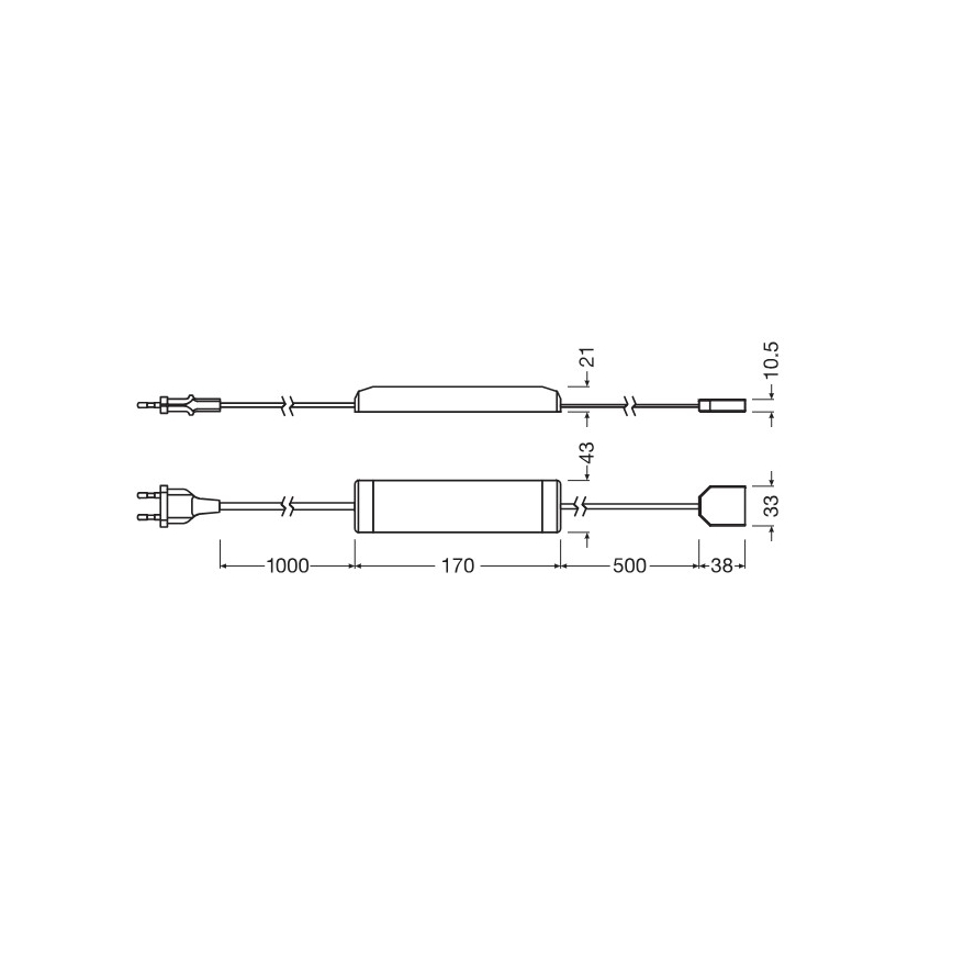 Osram - LED traka s prigušivanjem FLEX ACOUSTIC 2,6m LED/29W/230V + daljinski upravljač