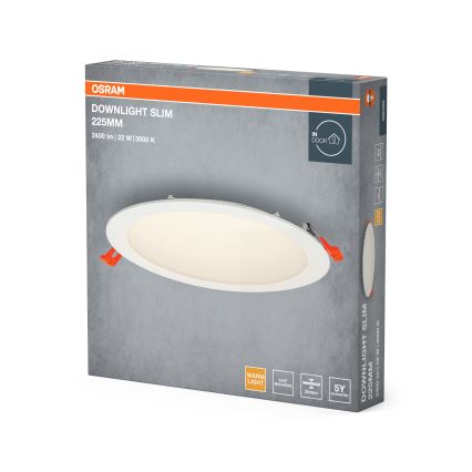 Osram - LED Ugradbena svjetiljka SLIM LED/22W/230V 3000K