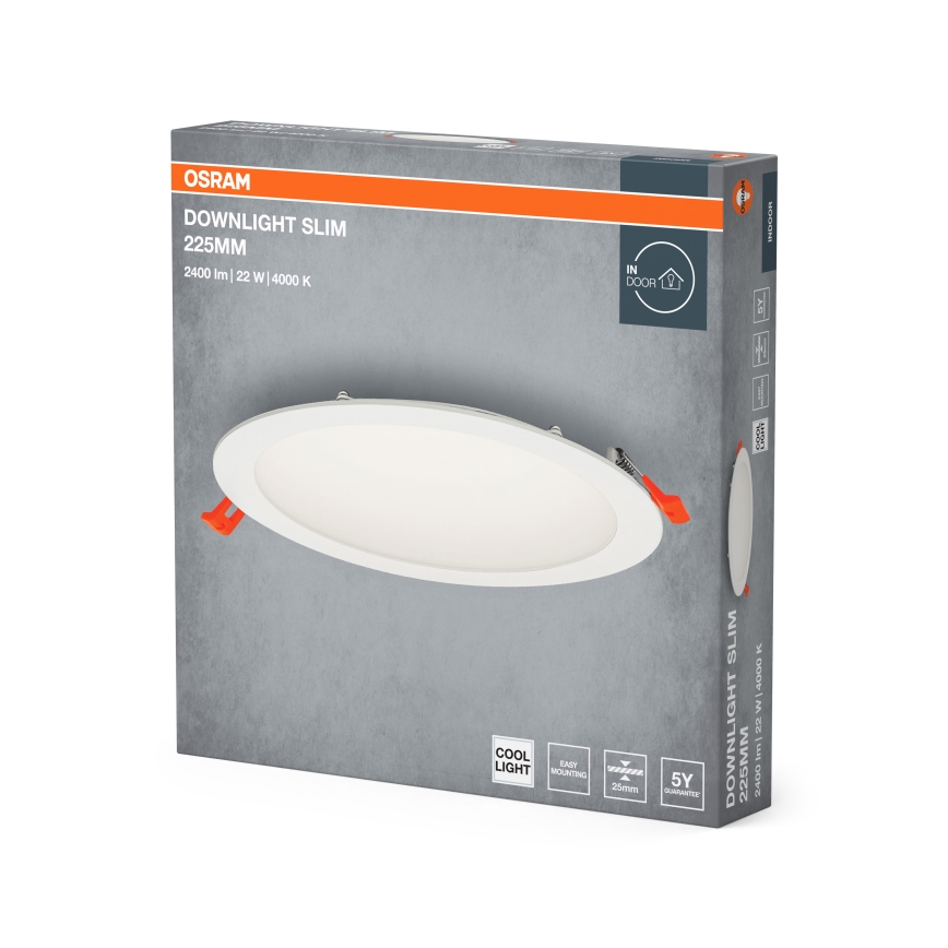 Osram - LED Ugradbena svjetiljka SLIM LED/22W/230V 4000K