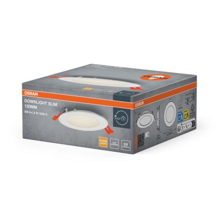 Osram - LED ugradna stropna svjetiljka SLIM LED/8W/230V 3000K