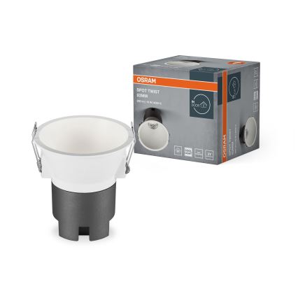 Osram - LED ugradna stropna svjetiljka SPOT TWIST LED/10W/230V 4000K pr. 9,3 cm bijela