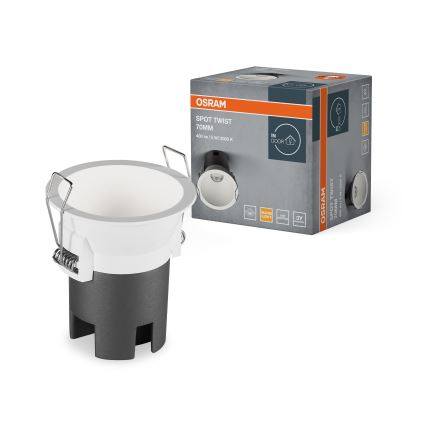 Osram - LED ugradna stropna svjetiljka SPOT TWIST LED/5W/230V, 3000K, Ø 7 cm, bijela
