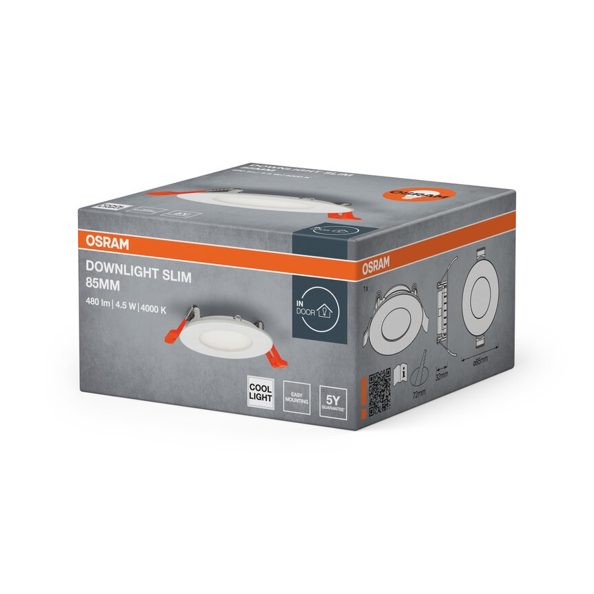 Osram - LED ugradna svjetiljka SLIM LED/4,5W/230V 4000K