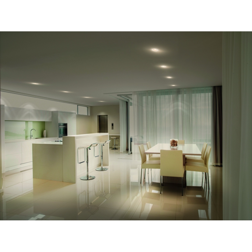 Osram - LED ugradna svjetiljka SPOT 1xGU10/4,3W/230V 2700K CRI 90 bijela