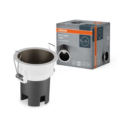 Osram - LED ugradna svjetiljka SPOT TWIST LED/5W/230V 4000K Ø 7 cm bijela/crna