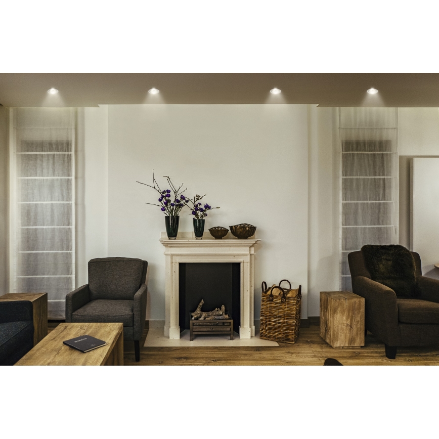 Osram - LED ugradna svjetiljka SPOT TWIST LED/5W/230V 3000K Ø 7 cm bijela/srebrna