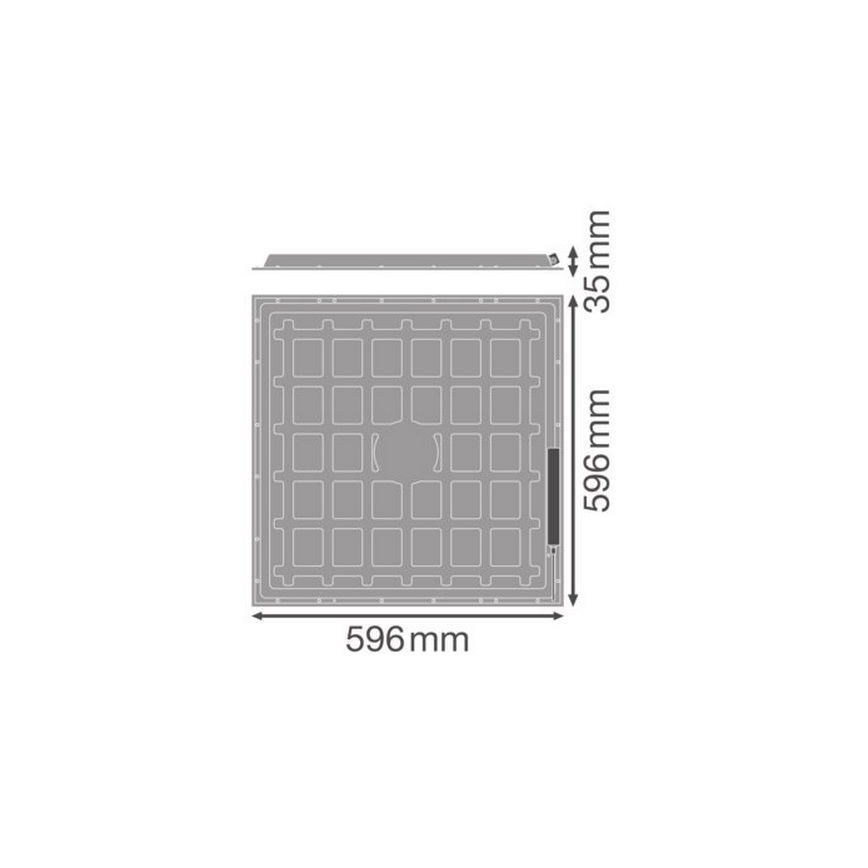 Osram - LED ugradni panel ESSENTIAL LED/36W/230V 4000K 60x60 cm
