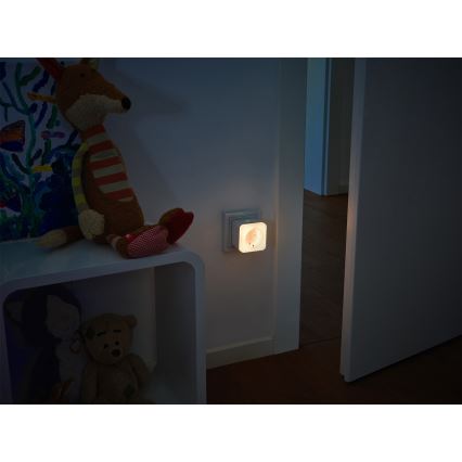 Osram - LED utičnica s prigušivanjem i noćnim svjetlom SCHUKO SMART+ NIGHTLIGHT 3680W/230V Wi-Fi