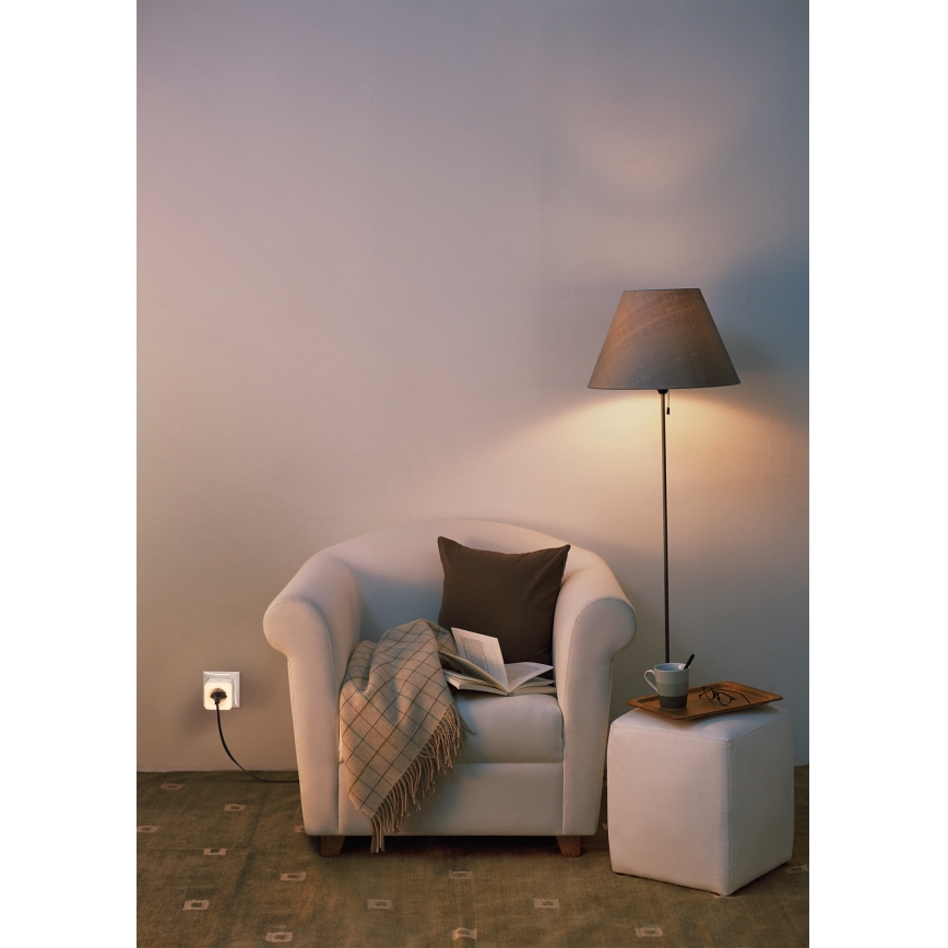 Osram - LED utičnica s prigušivanjem i noćnim svjetlom SCHUKO SMART+ NIGHTLIGHT 3680W/230V Wi-Fi