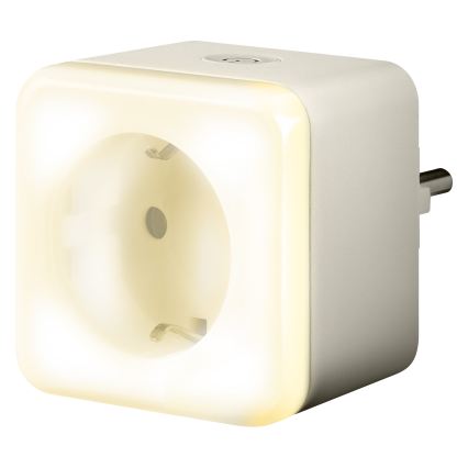 Osram - LED utičnica s prigušivanjem i noćnim svjetlom SCHUKO SMART+ NIGHTLIGHT 3680W/230V Wi-Fi