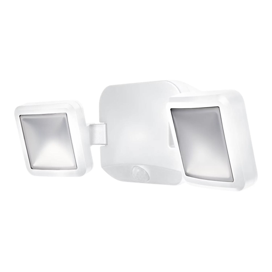 Osram - LED vanjski zidni reflektor s senzorom BATTERY 2xLED/5W/4xD IP54