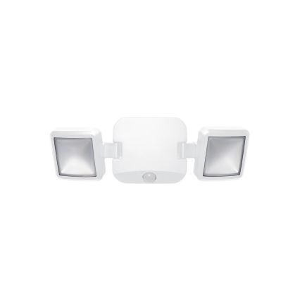 Osram - LED vanjski zidni reflektor s senzorom BATTERY 2xLED/5W/4xD IP54
