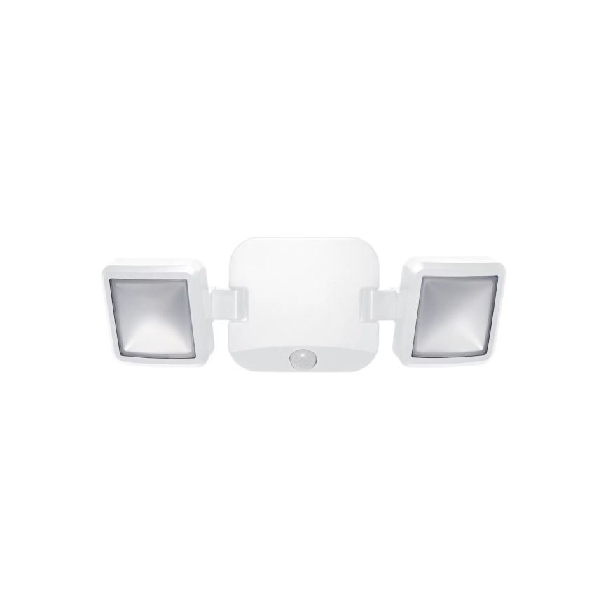 Osram - LED vanjski zidni reflektor s senzorom BATTERY 2xLED/5W/4xD IP54