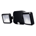Osram - LED vanjski zidni reflektor s senzorom BATTERY 2xLED/5W/4xD IP54