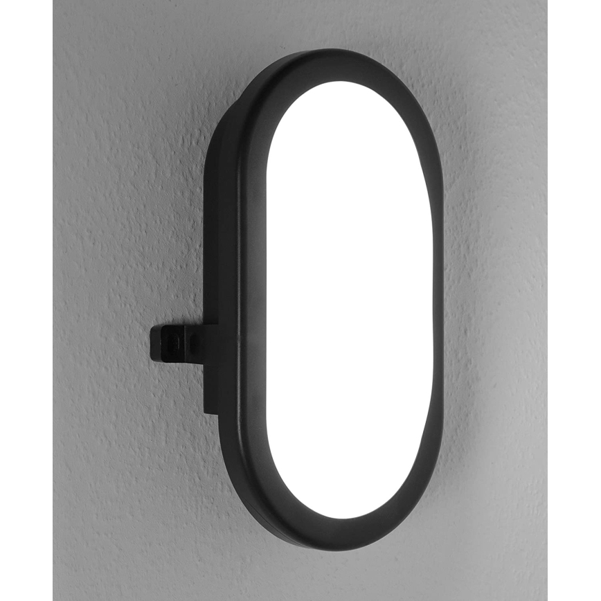 Osram - LED vanjsko zidno svjetlo BULKHEAD LED/11W/230V IP54 crno