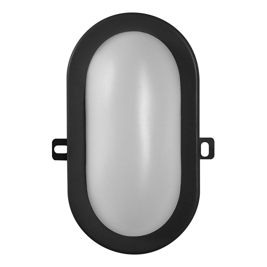 Osram - LED vanjsko zidno svjetlo BULKHEAD LED/6W/230V IP54 crno