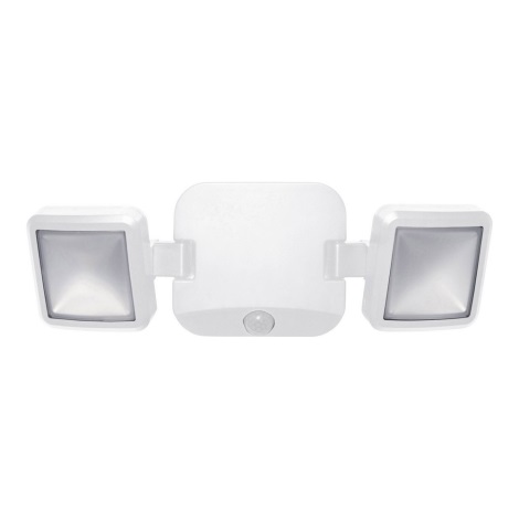 Osram - LED Vanjsko zidno svjetlo sa senzorom BATTERY 2xLED/10W/6V IP54