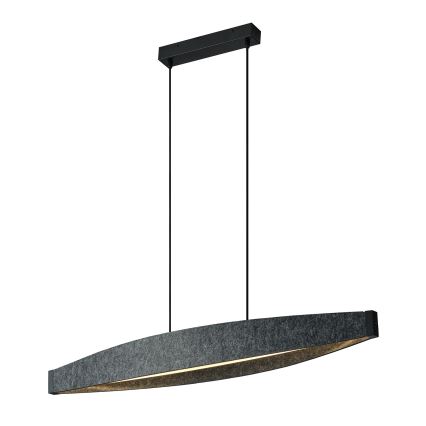 Osram - LED viseći luster na kabelu DECOR FLAT LED/23W/230V sivi