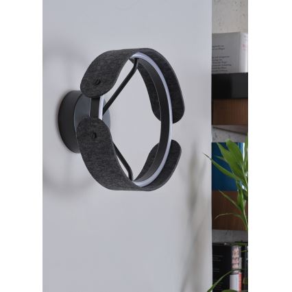 Osram - LED zidna svjetiljka DECOR CURVE LED/20W/230V siva