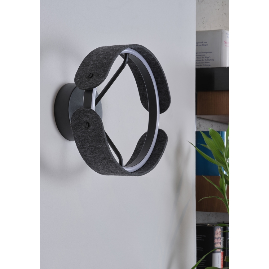 Osram - LED zidna svjetiljka DECOR CURVE LED/20W/230V siva