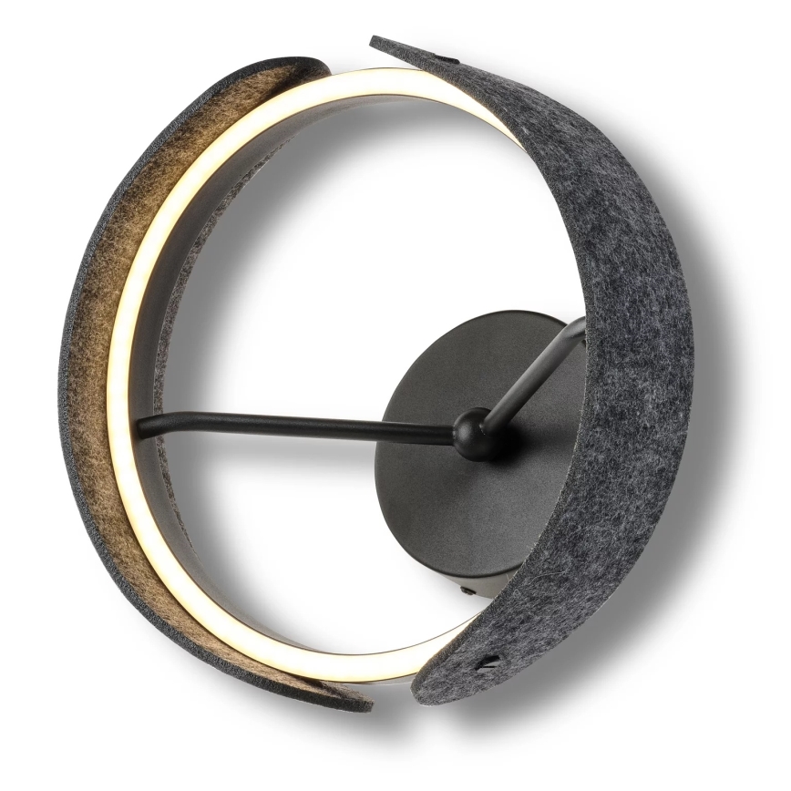 Osram - LED zidna svjetiljka DECOR CURVE LED/20W/230V siva