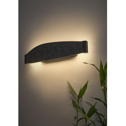 Osram - LED zidna svjetiljka DECOR FLAT LED/13W/230V siva