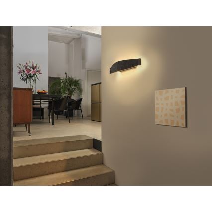 Osram - LED zidna svjetiljka DECOR FLAT LED/13W/230V siva