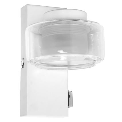 Osram - LED zidno svjetlo za kupaonicu ORBIS FLAME LED/5,5W/230V 3000/4000K IP44 bijela