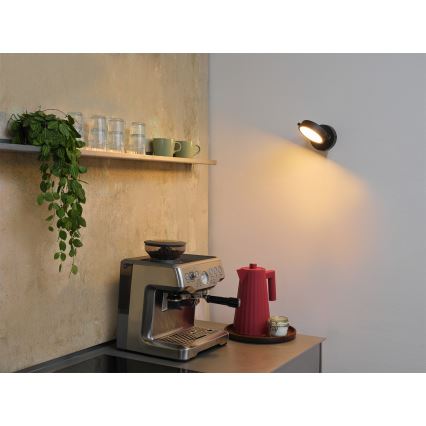 Osram - LED zidno svjetilo DECOR PUCK LED/11W/230V crne boje