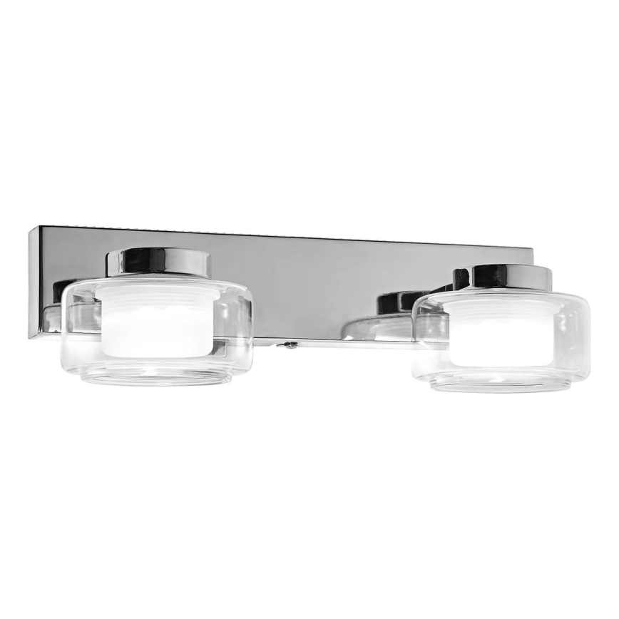 Osram - LED zidno svjetlo za kupaonicu ORBIS FLAME 2xLED/5,5W/230V 3000/4000K IP44 sjajni krom