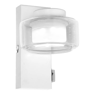 Osram - LED zidno svjetlo za kupaonicu ORBIS FLAME LED/5,5W/230V 3000/4000K IP44 bijela