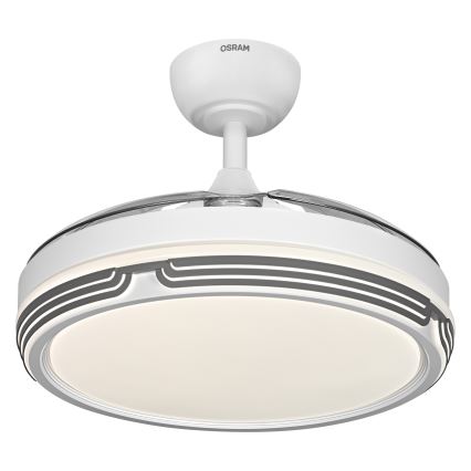 Osram - LED prigušivo stropno svjetlo s ventilatorom LEVECHE LED/36W/230V 3000/4000/6500K + daljinski upravljač