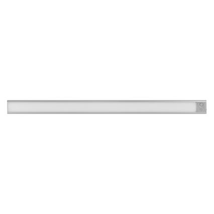 Osram - LED svjetlo za ugradnju ispod ormarića s senzorom pokreta i sumraka LINEAR LED/4W/3,7V 1500 mAh 3000/4000/6500K 60 cm siva