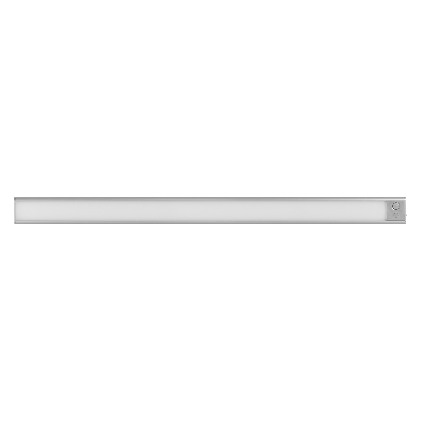 Osram - LED svjetlo za ugradnju ispod ormarića s senzorom pokreta i sumraka LINEAR LED/4W/3,7V 1500 mAh 3000/4000/6500K 60 cm siva