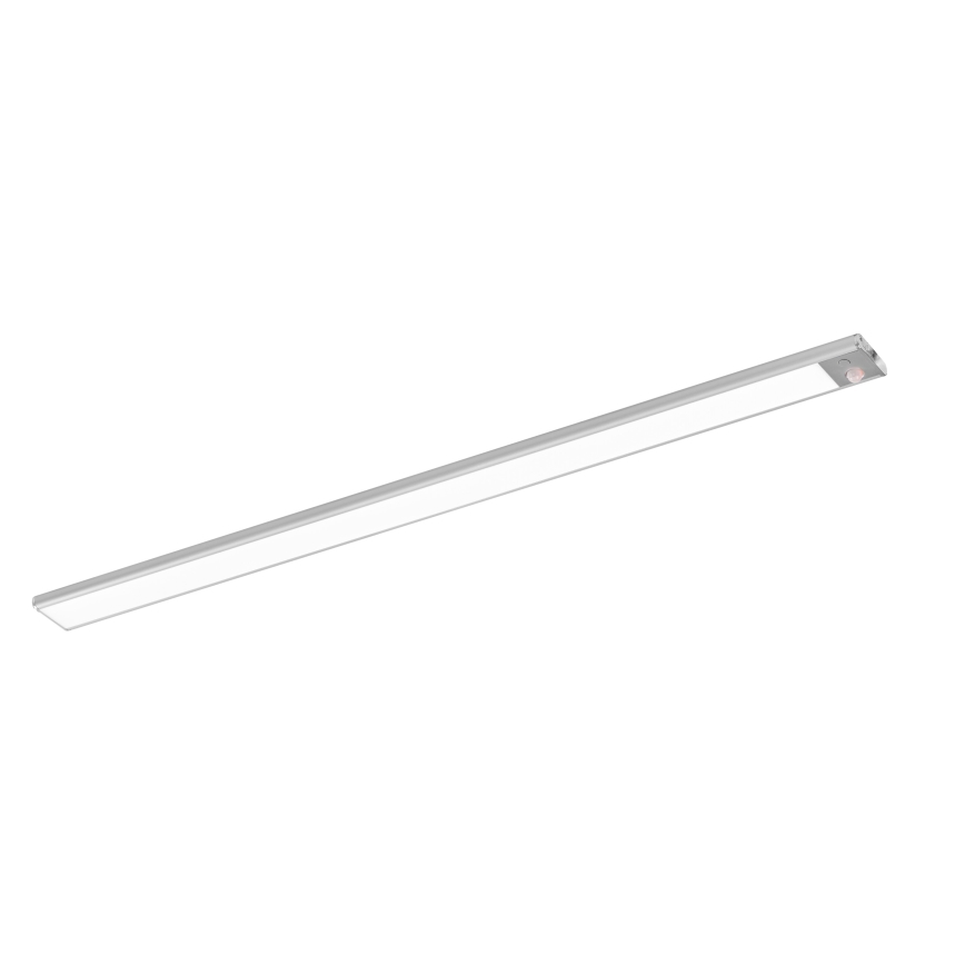 Osram - LED svjetlo za ugradnju ispod ormarića s senzorom pokreta i sumraka LINEAR LED/4W/3,7V 1500 mAh 3000/4000/6500K 60 cm siva