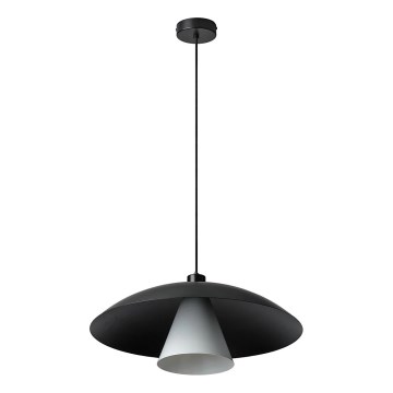 Osram - Luster na sajli DECOR FLYING MUSHROOM 1xE27/25W/230V Ø 50 cm crna