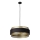 Osram - Luster na sajli DECOR HORNET 3xE27/10W/230V Ø 50 cm crna/zlatna
