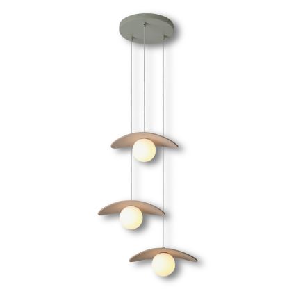 Osram - Luster na sajli DECOR PEARL 3xG9/5W/230V bež